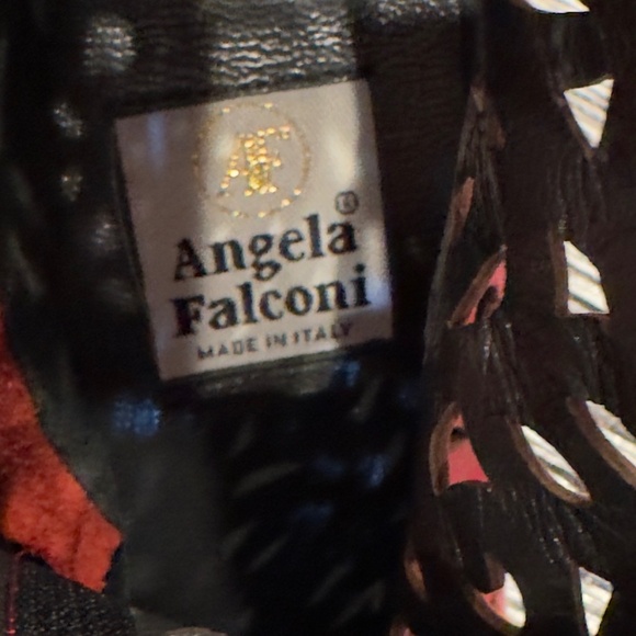 Women’s Red Leather Boots - Picture 5 of 5